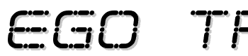 Ego-Trip-Skew font